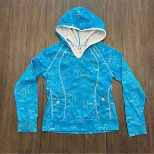 Under Armour Light Blue Athletic Hoodie
